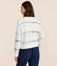 Lou & Grey Marled Stripe Sweater