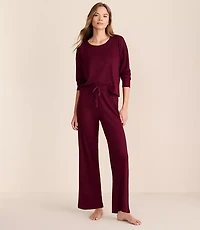 Lou & Grey Ribbed Softened Pajama Set