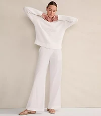 Haven Well Within Organic Cotton Poplin Wide Leg Pants