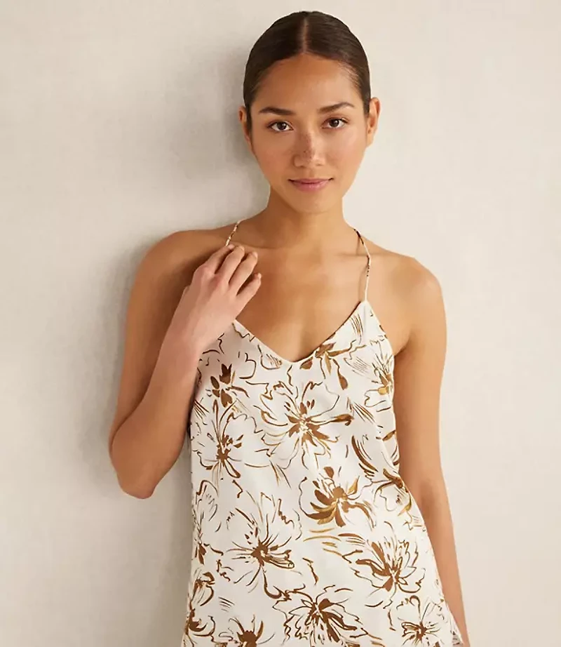 Haven Well Within Washable Silk Tropical Blooms Sleep Cami
