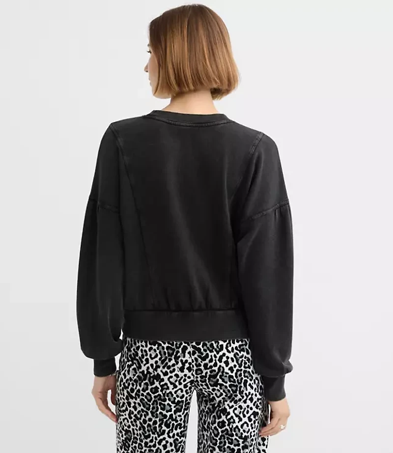 Seamed Modern Sweatshirt