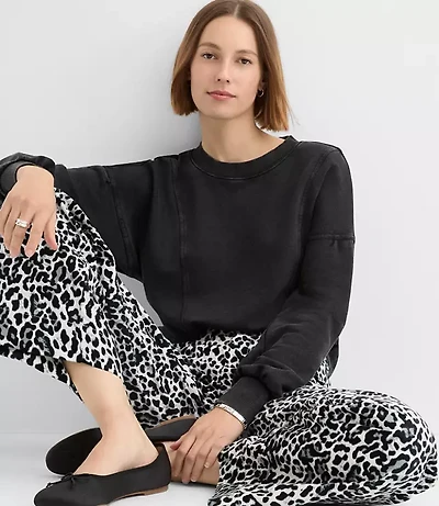 Seamed Modern Sweatshirt