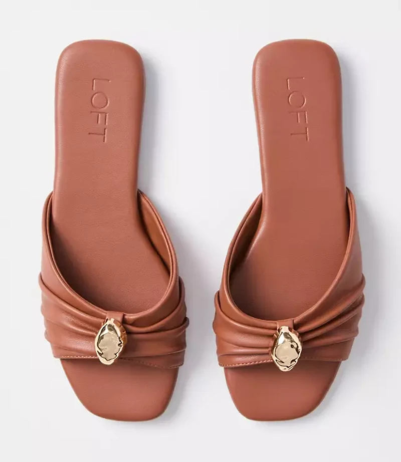 Studded Slide Sandals