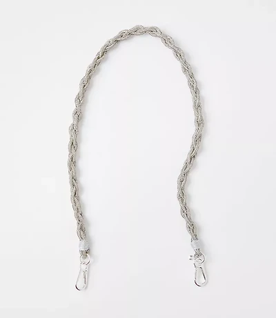 Sparkle Braided Bag Strap