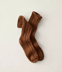 Haven Well Within Cashmere Blend Cable Knit Socks