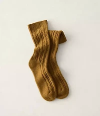 Haven Well Within Cashmere Blend Cable Knit Socks