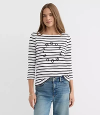 Amour Striped Harbor Tee