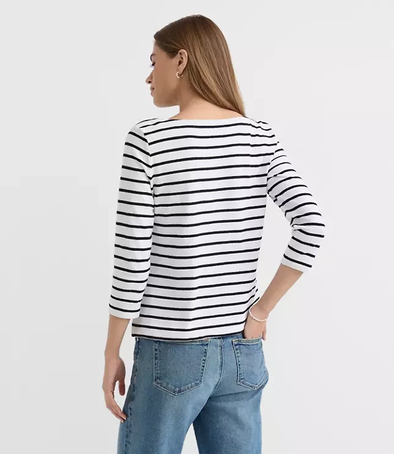 Amour Striped Harbor Tee