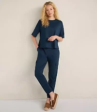 Haven Well Within Organic Cotton Interlock Cargo Pants