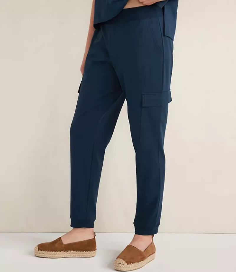 Haven Well Within Organic Cotton Interlock Cargo Pants