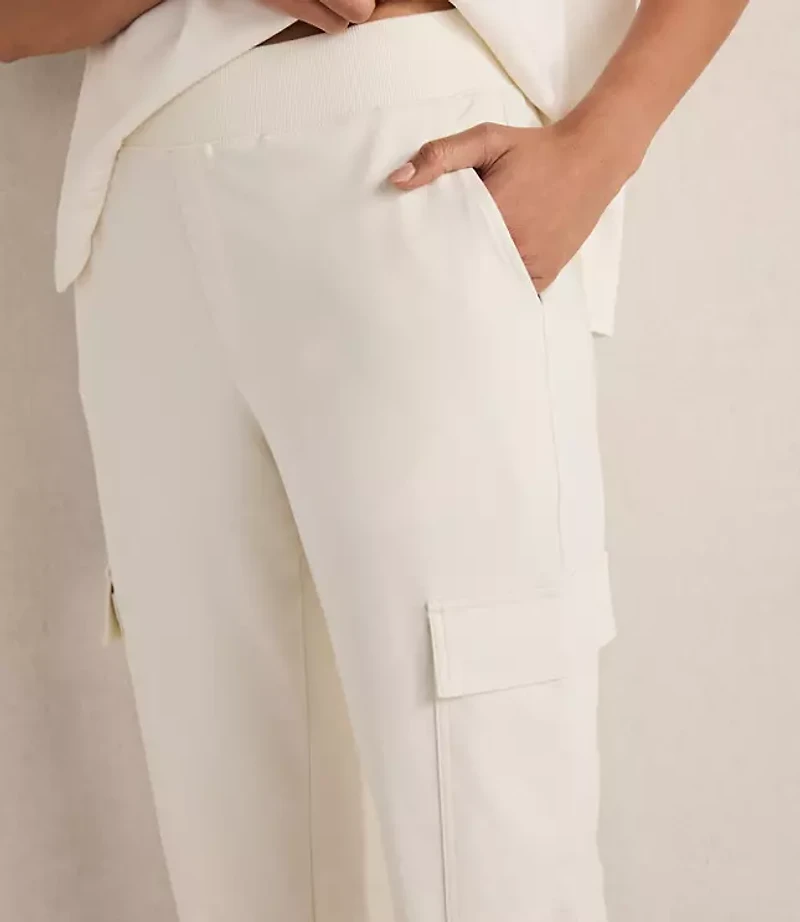 Haven Well Within Organic Cotton Interlock Cargo Pants