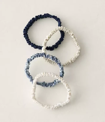 Haven Well Within Washable Silk Hair Ties - Animal Multi