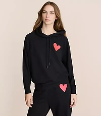 Lou & Grey Heart Cozy Cotton Oversized Hoodie