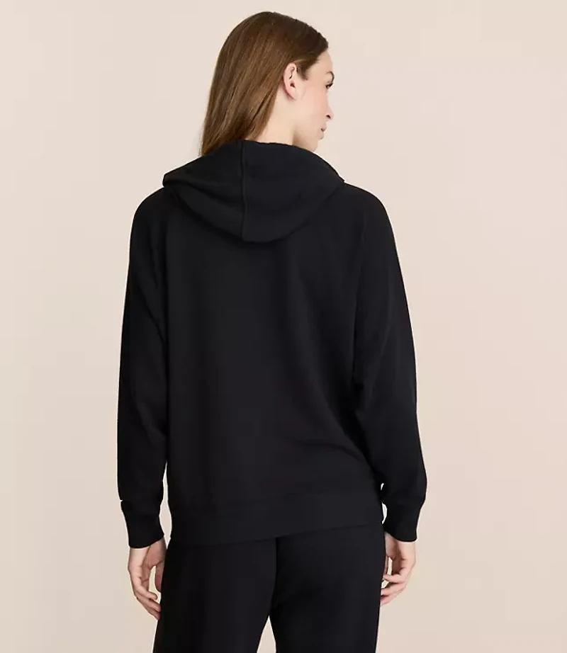 Lou & Grey Heart Cozy Cotton Oversized Hoodie