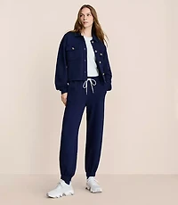 Petite Lou & Grey Seamed Joggers