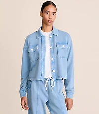 Lou & Grey Button Pocket Top