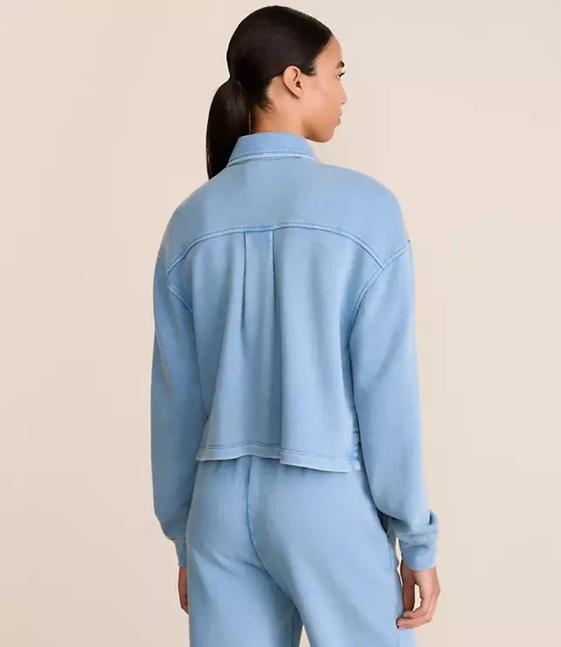 Lou & Grey Button Pocket Top