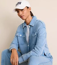 Lou & Grey Button Pocket Top