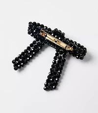 Beaded Bow Brooch