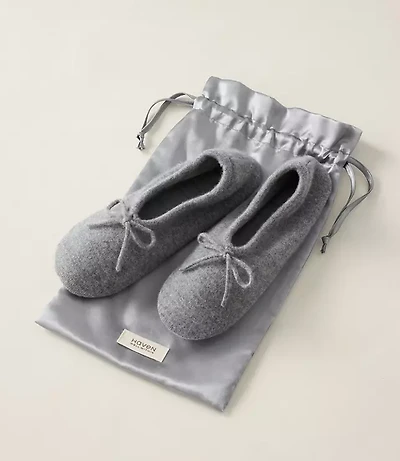 Haven Well Within Cashmere Travel Slippers
