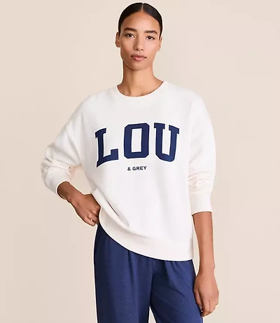 Petite Lou & Grey Elite Fleece Sweatshirt