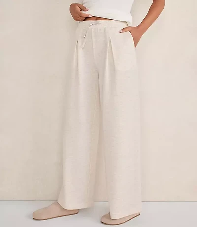 Haven Well Within Lightweight Fleece Pleated Pants