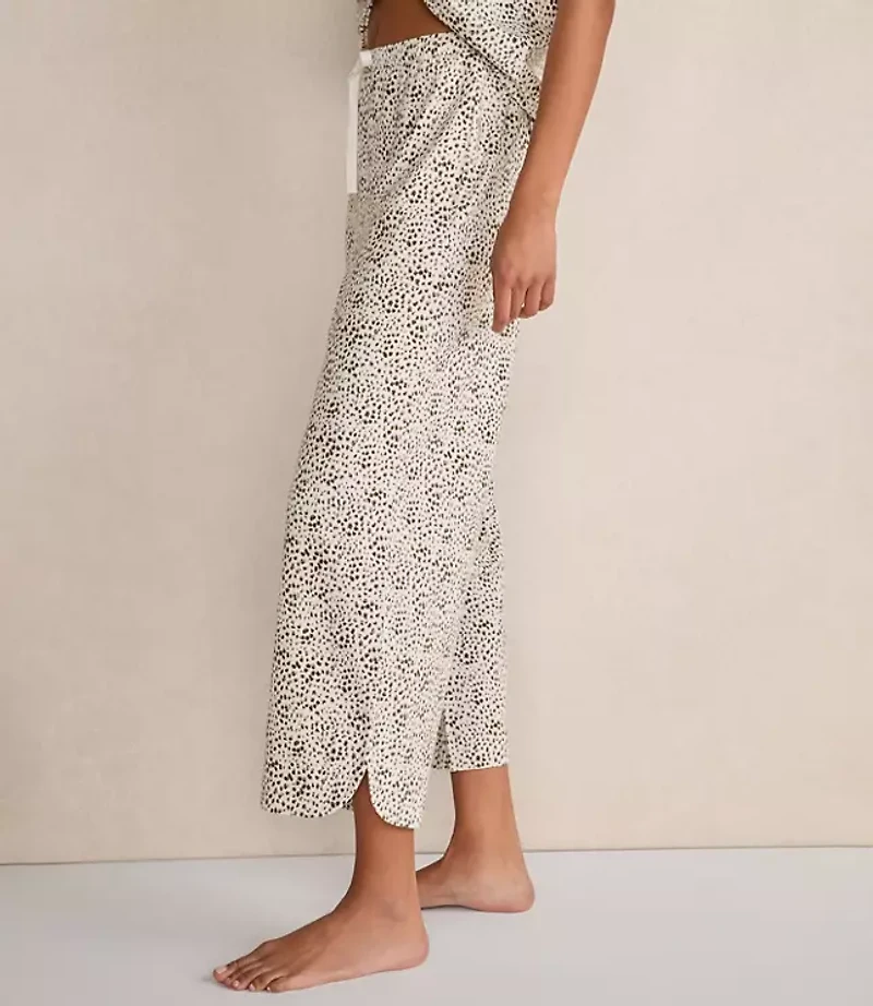 Haven Well Within Organic Cotton Jersey Animal Dot Pajama Pants