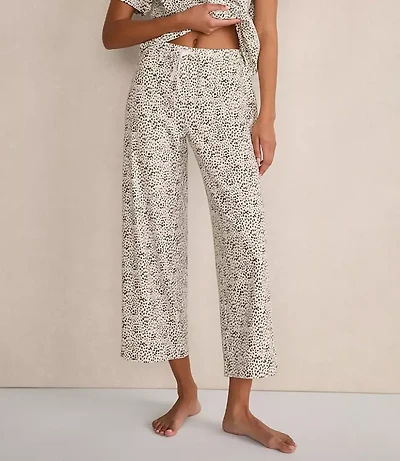 Haven Well Within Organic Cotton Jersey Animal Dot Pajama Pants