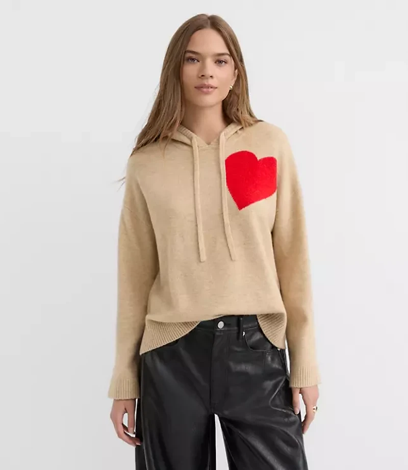 Heart Hoodie Sweater