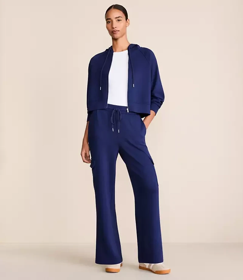 Petite Lou & Grey Scubasoft Straight Leg Cargo Pants