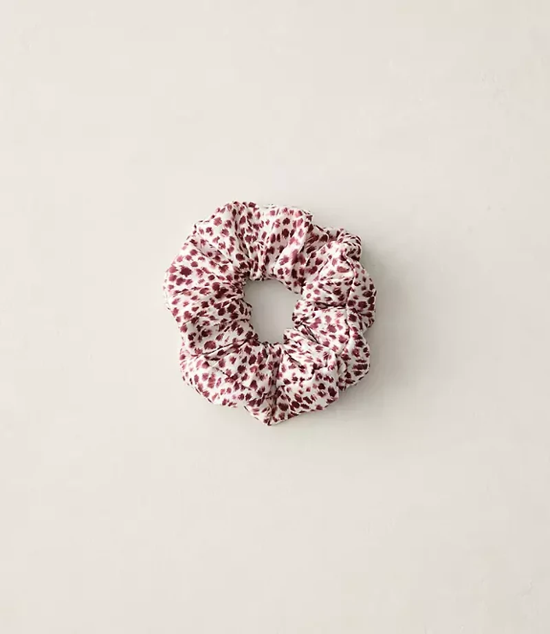 Haven Well Within Washable Silk Animal Dot Scrunchie