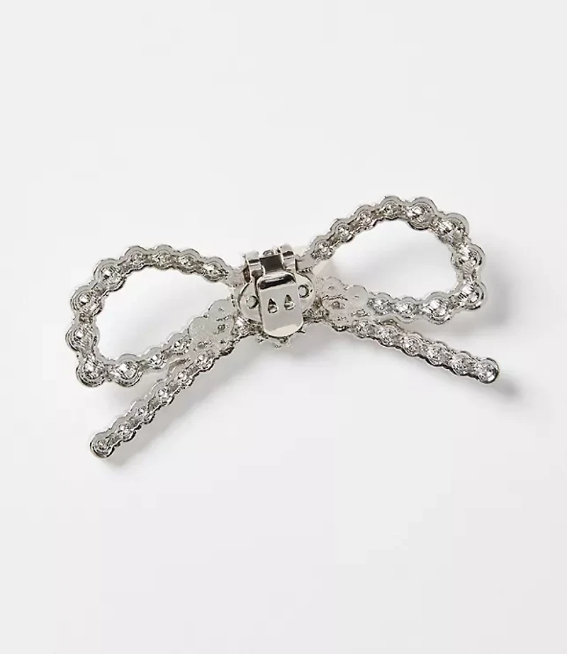 Crystal Bow Shoe Charm Set