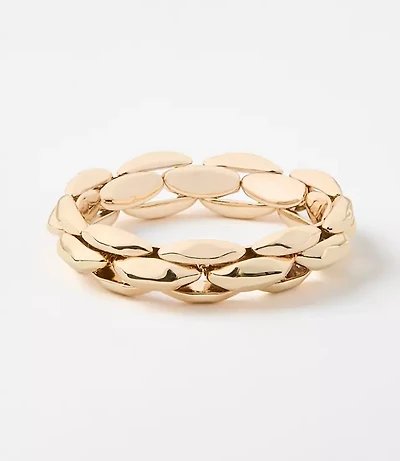 Chunky Chain Link Stretch Bracelet