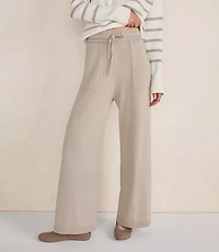 Haven Well Within Organic Cotton Knit Wide Leg Pants