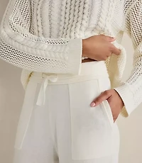 Haven Well Within Organic Cotton Knit Wide Leg Pants