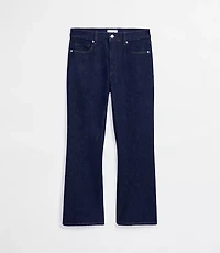Rivete Petite High Rise Kick Crop Jeans Nova Wash