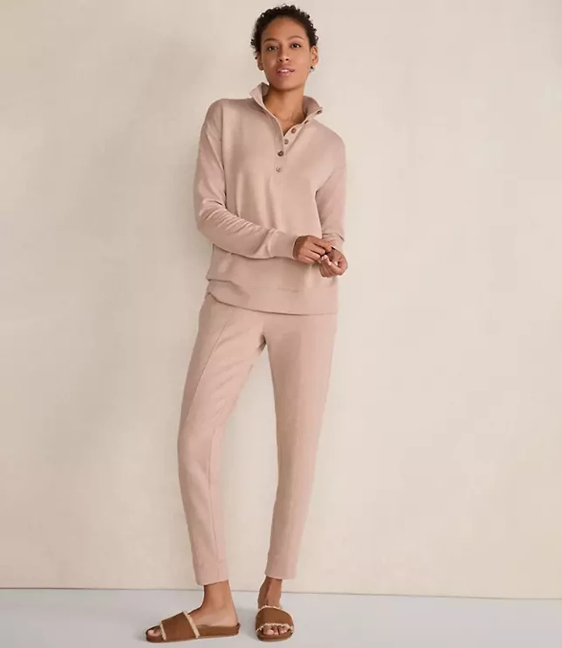 Haven Well Within Fleece Johnny Collar Henley