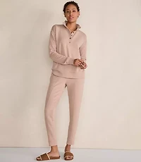 Haven Well Within Fleece Johnny Collar Henley