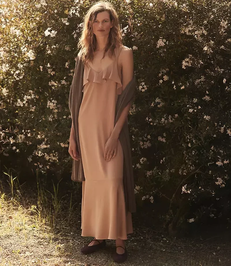 Haven Well Within Georgette Flounce Maxi Dress