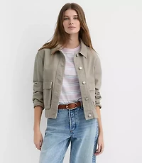 Twill Utility Jacket