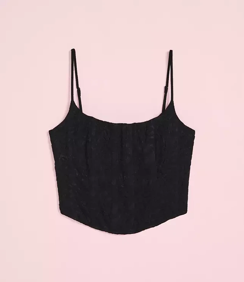 Lately Lace Corset Top