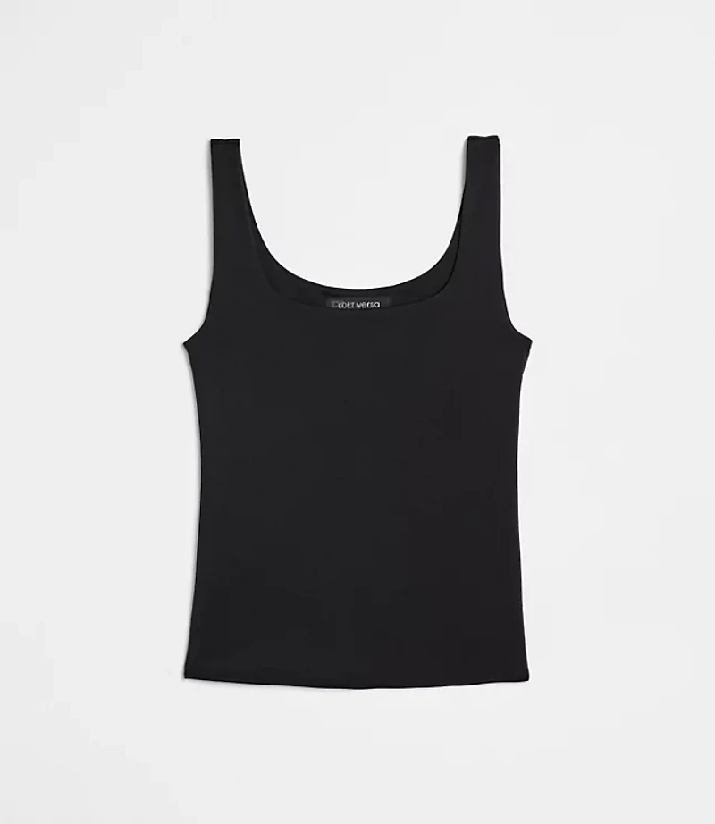 LOFT Versa 360 Knit Square Neck Tank Top