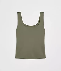 LOFT Versa 360 Knit Square Neck Tank Top