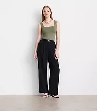 LOFT Versa 360 Knit Square Neck Tank Top
