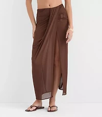 LOFT Beach Mesh Pareo Skirt