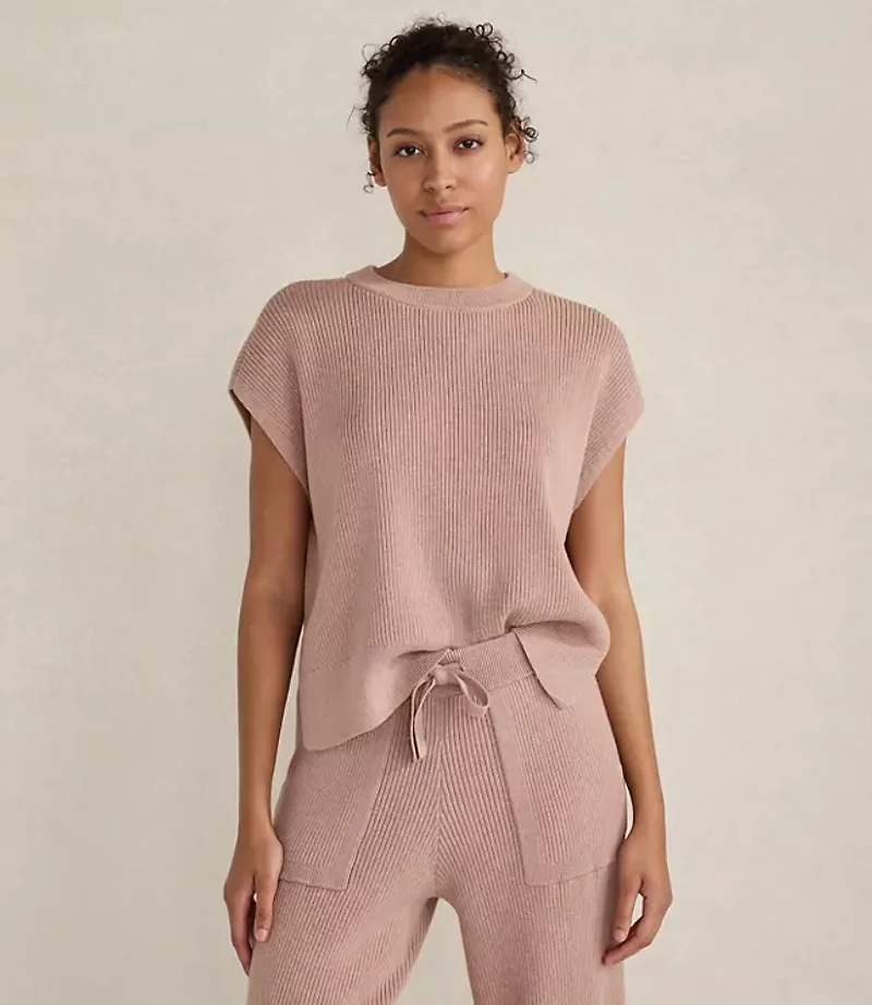 Haven Well Within Organic Cotton Cashmere Drop Shoulder Tee
