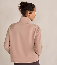 Haven Well Within Organic Cotton Blend Fleece Half Zip Pullover