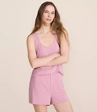 Lou & Grey Heathered Softened Modal Pajama Shorts
