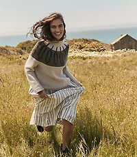 Haven Well Within Cashmere Fairisle Mock Neck Sweater