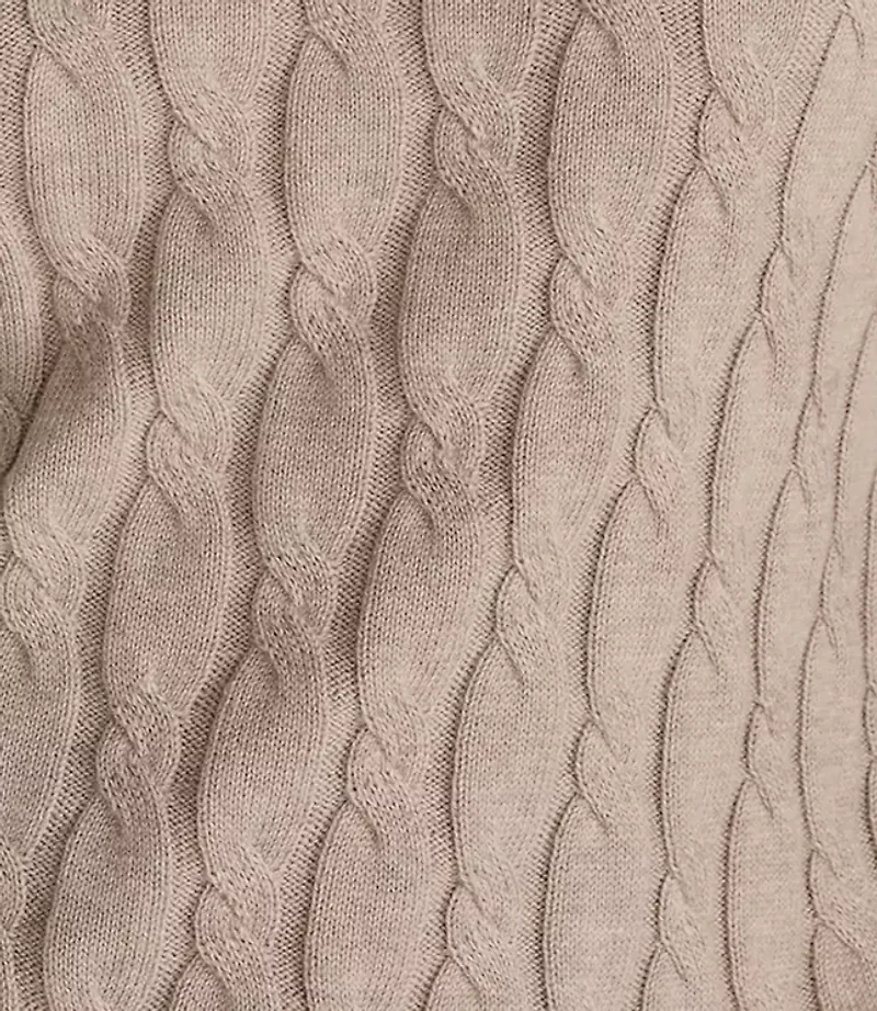 Haven Well Within Cotton Cashmere Cable Knit Wide Leg Pants